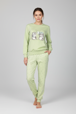 Дамска пижама с бухали