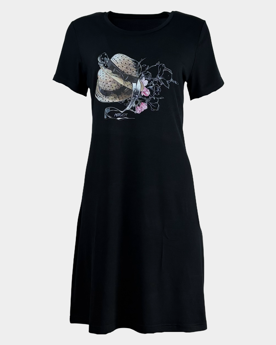 Дамска нощница "Black hat"