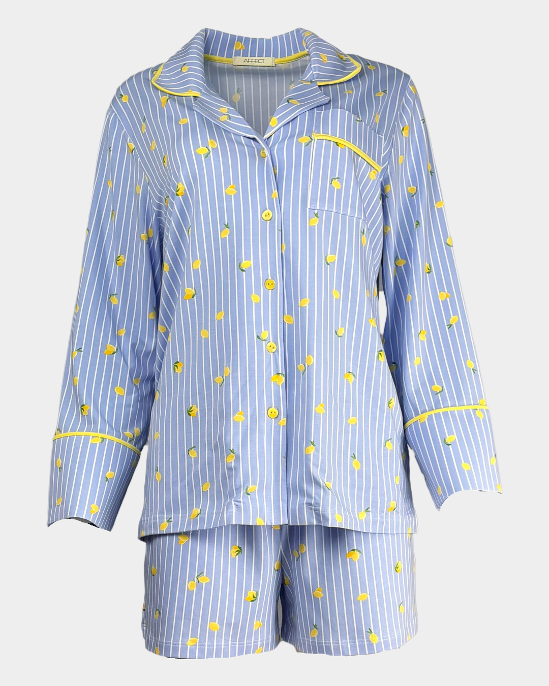 Дамска пижама "Blue Lemon Chic"