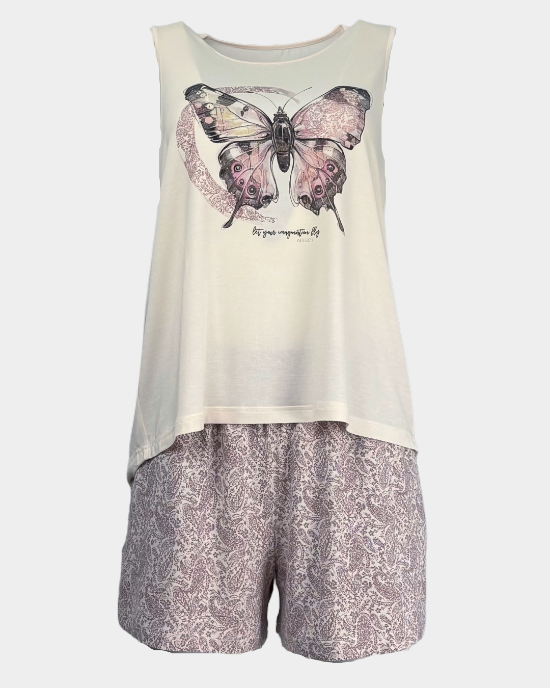 Лятна дамска пижама "Butterfly Fantasy"