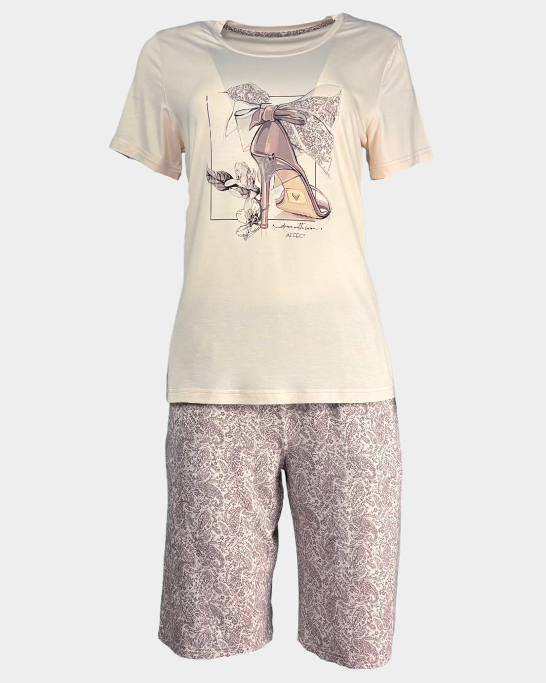 Лятна дамска пижама "Chic at home"