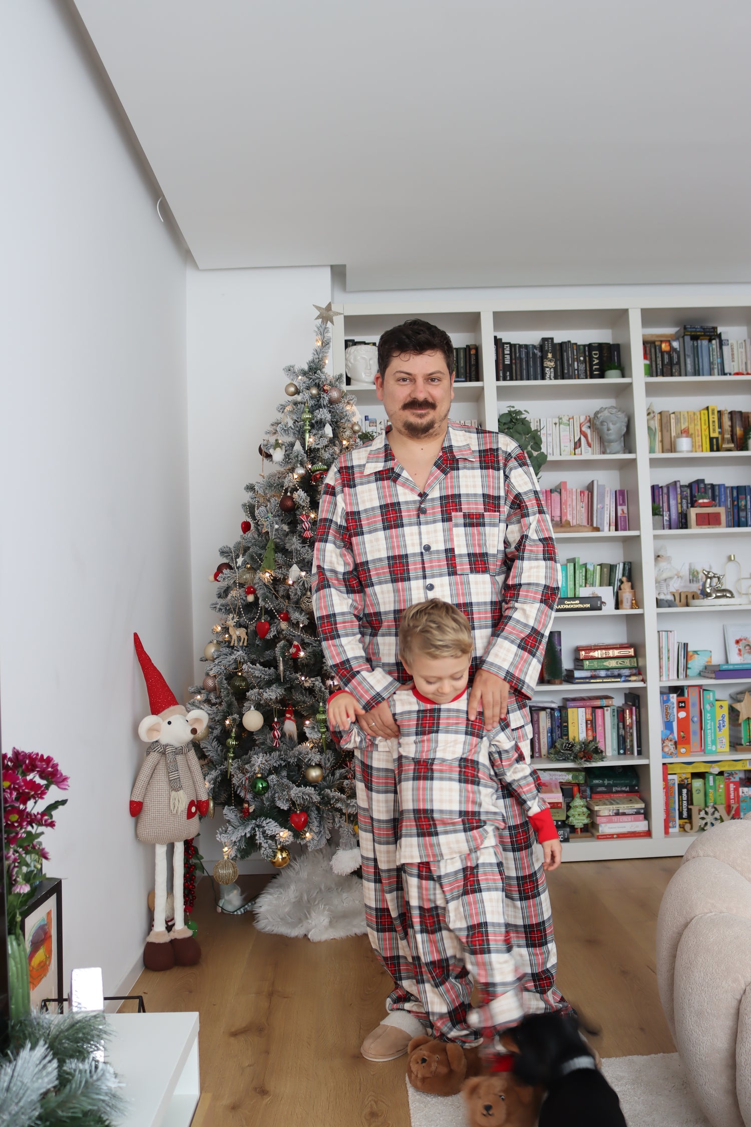 Коледна Мъжка Пижама "Christmas miracle"