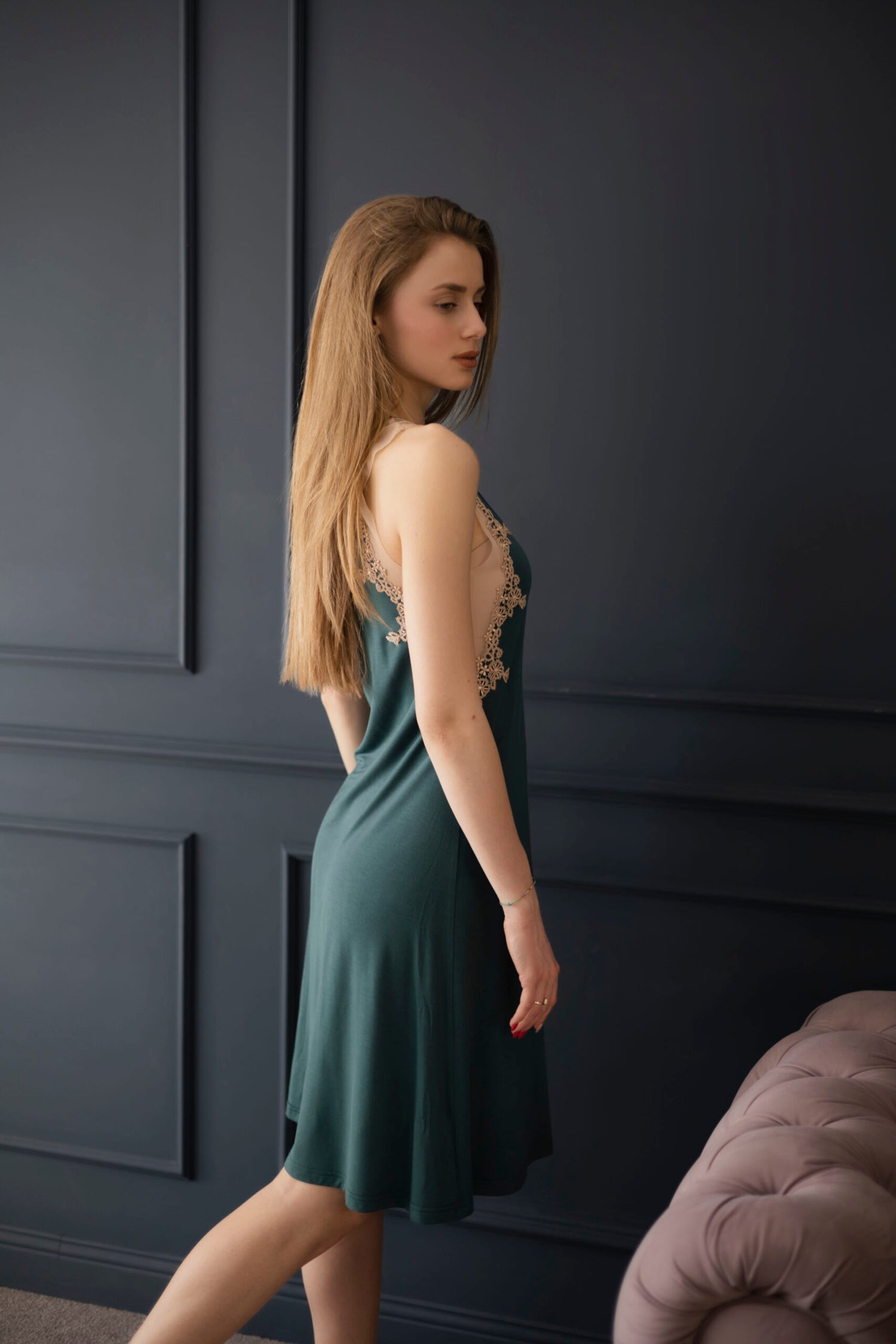 Дамска нощница от модал