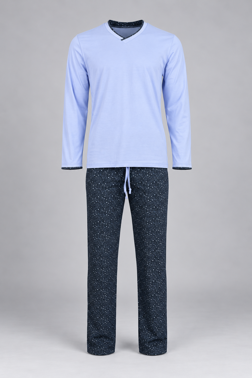 Мъжка Пижама "Lavender Blue"
