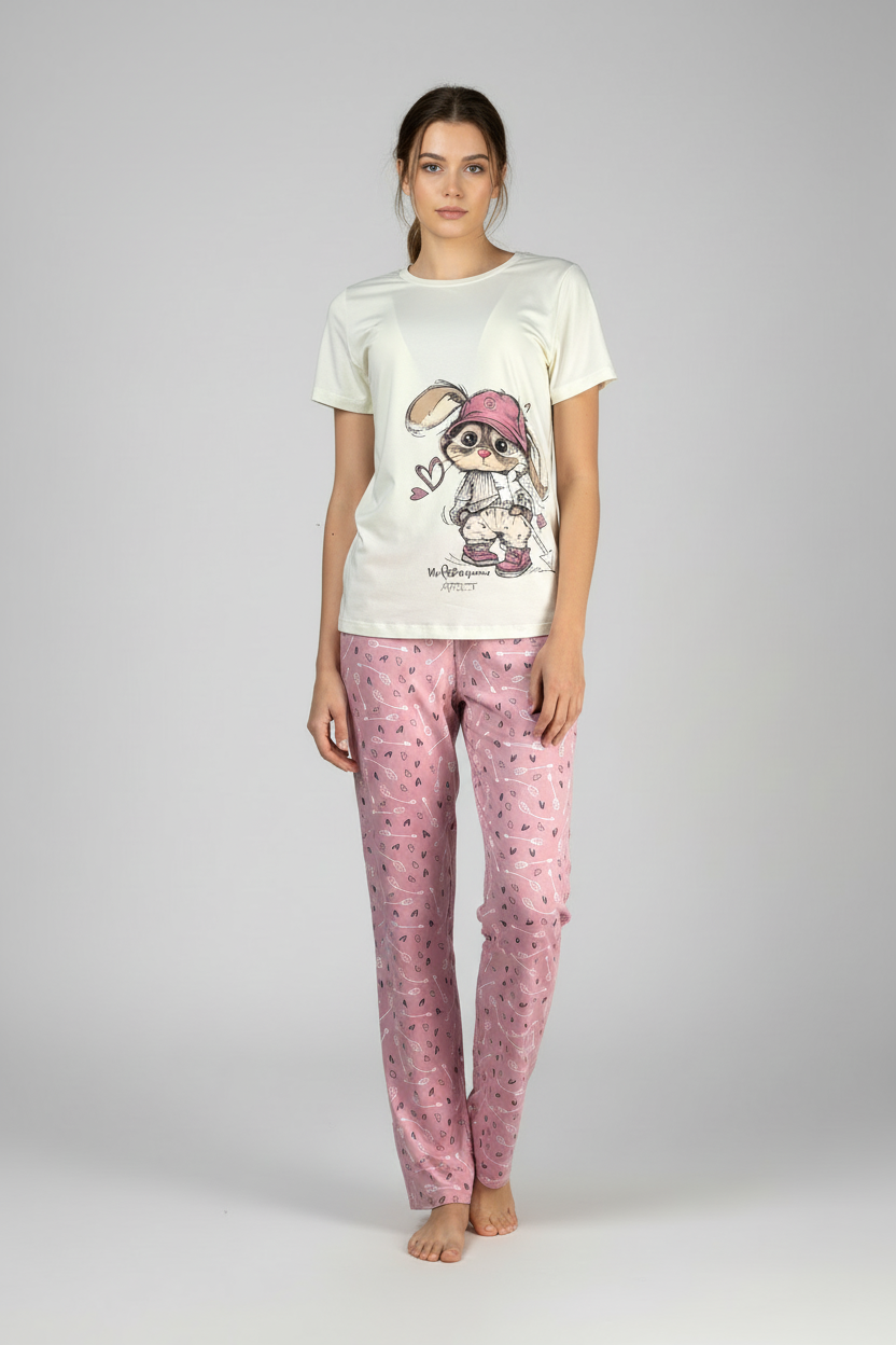 Дамска пижама Cupid Rabbit