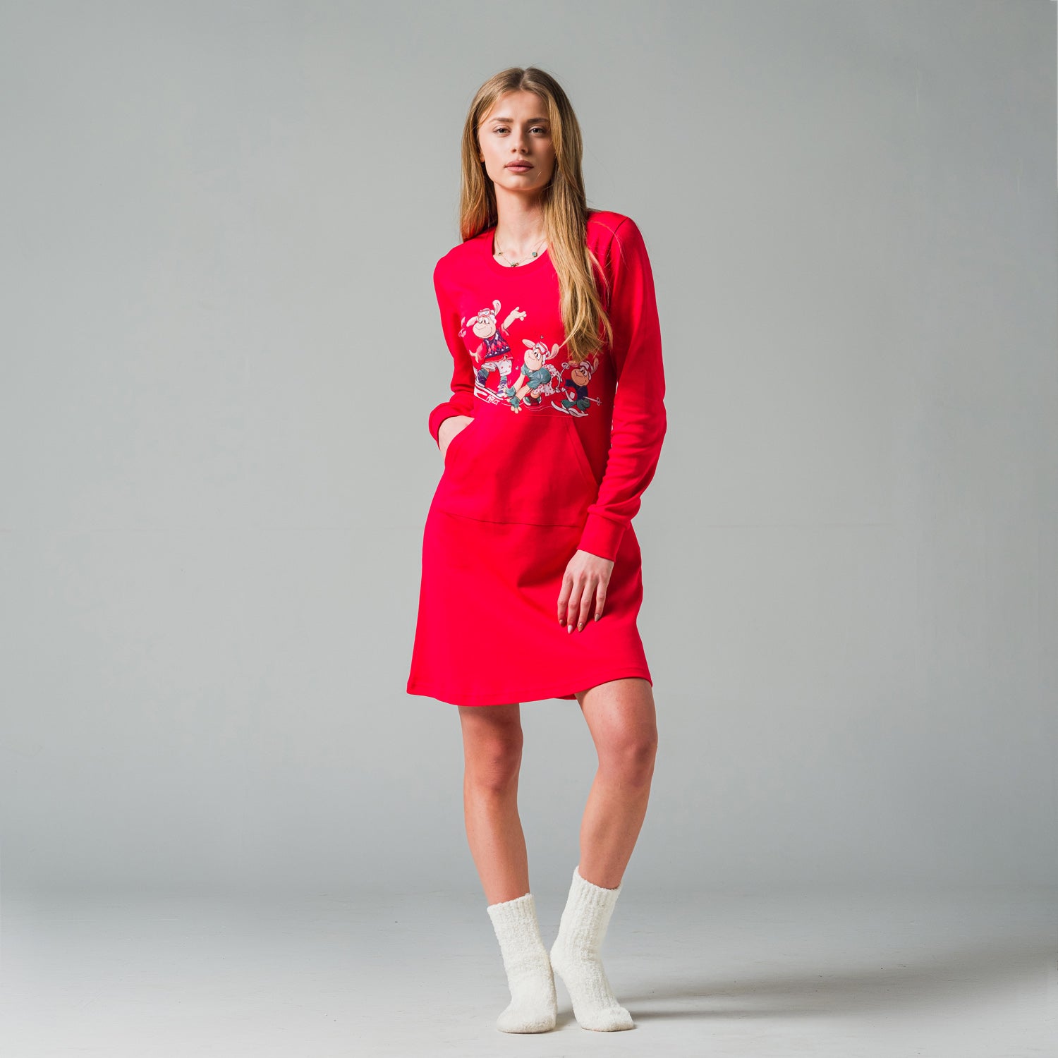 Дамска нощница "Коледна приказка"