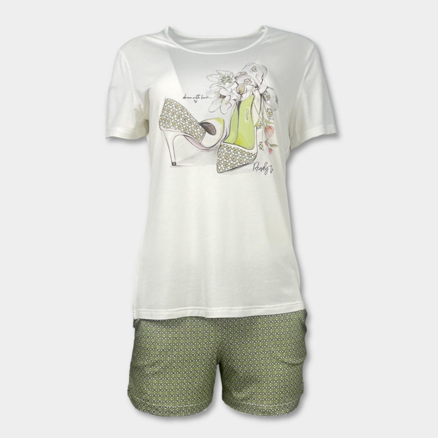 Дамска лятна пижама "Ready To ..."