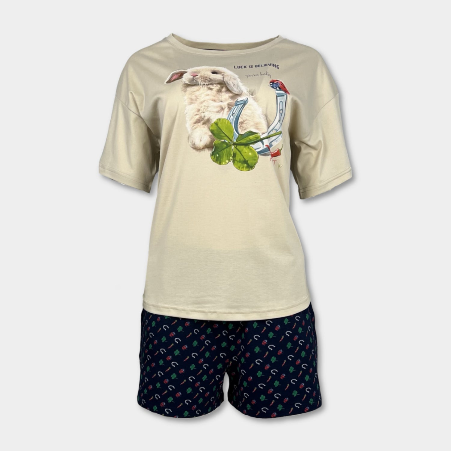 Лятна дамска пижама "Lucky"