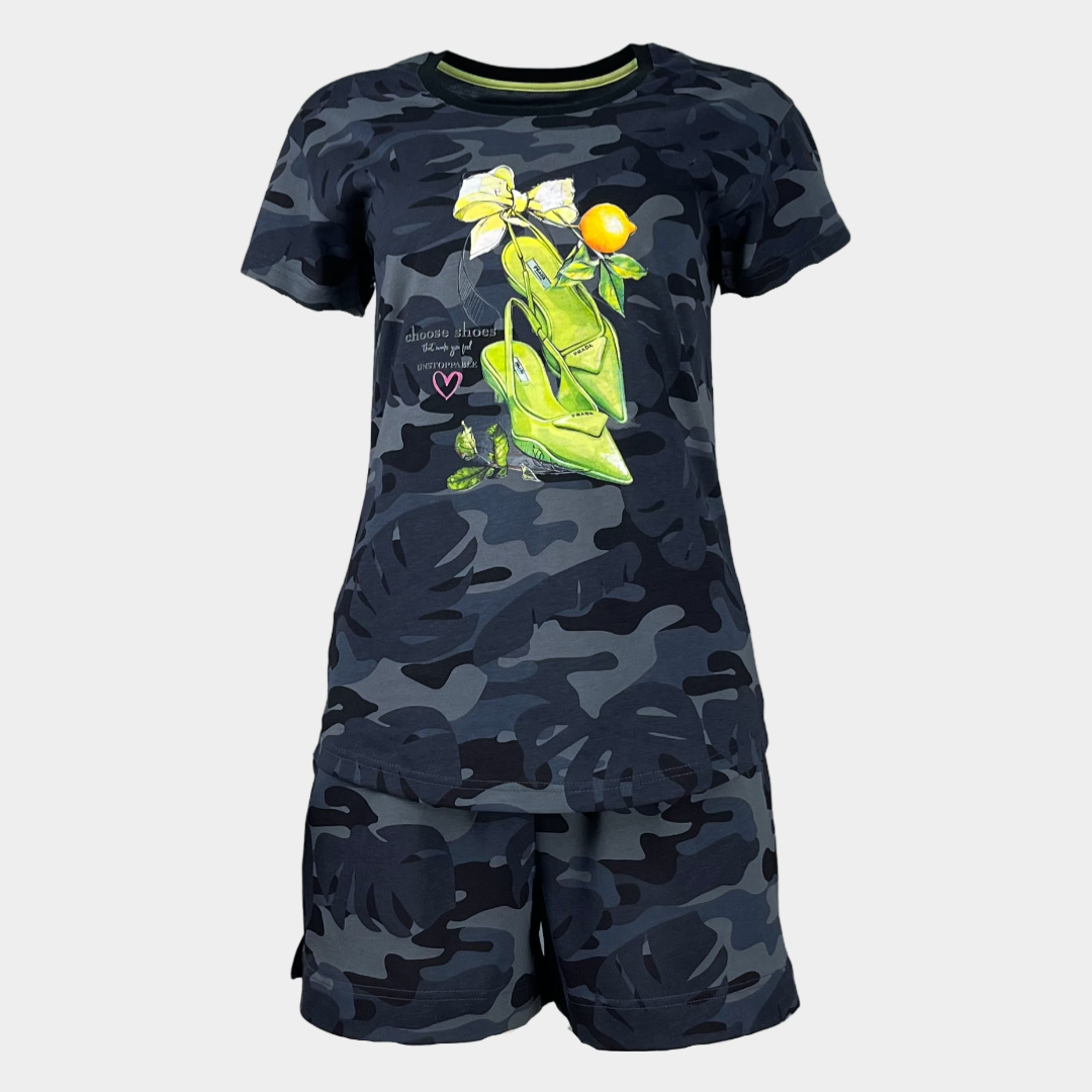 Women's summer pajamas "Military"