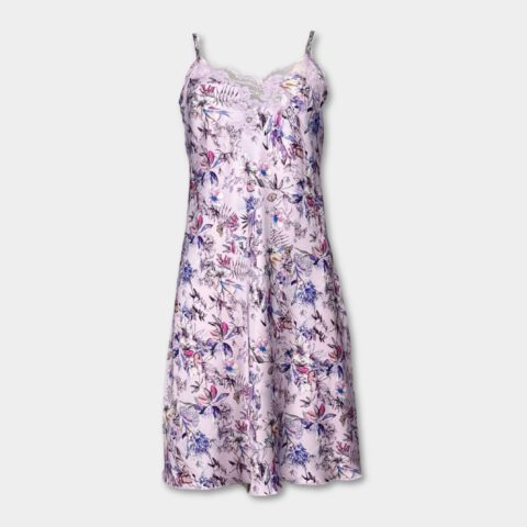 Дамска сатенена нощница "Spring"