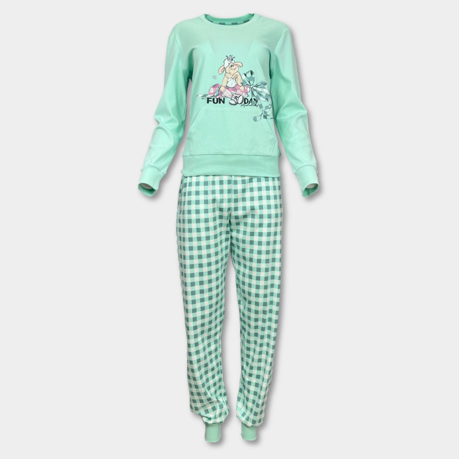 Дамска Пижама "Fun day"