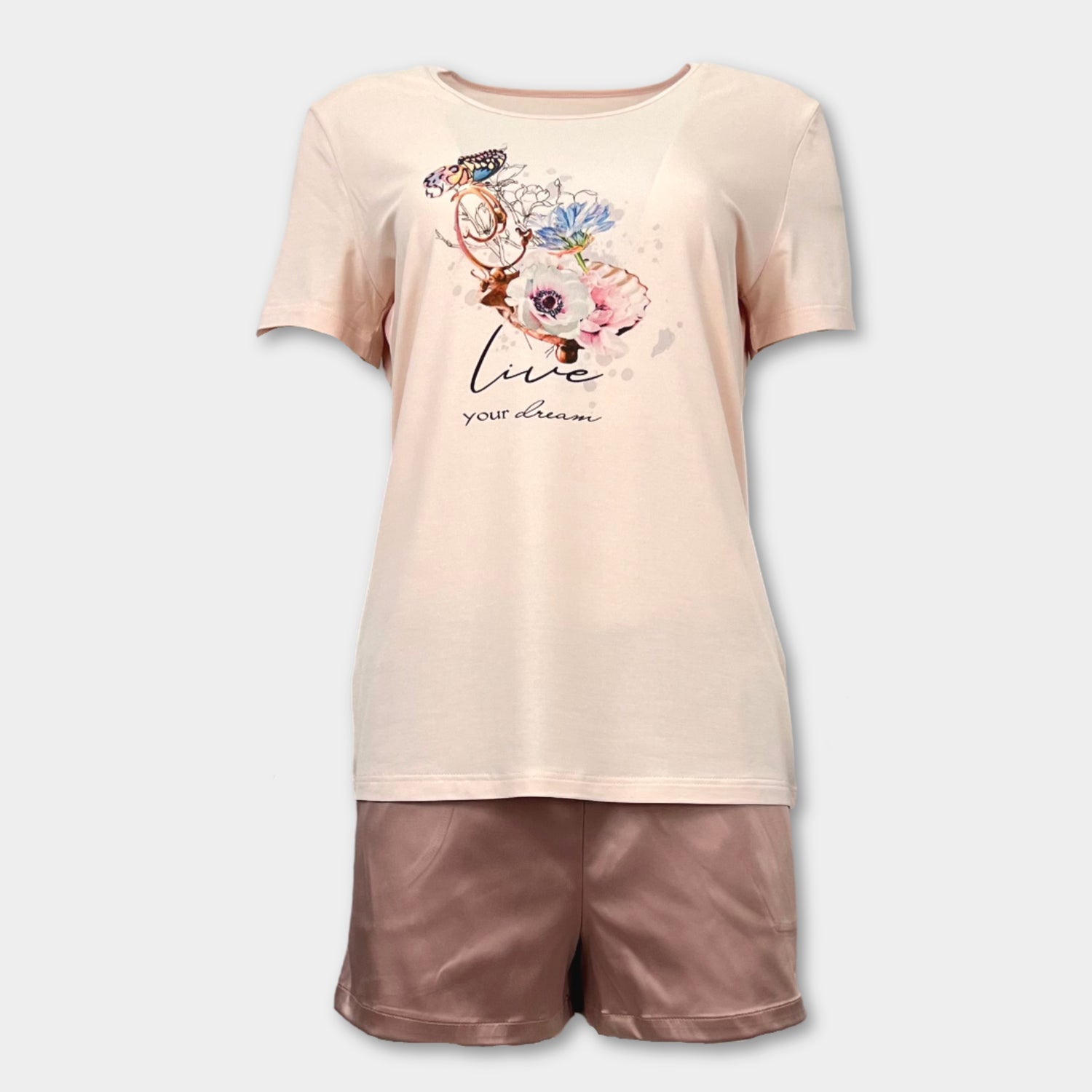 Дамска пижама  "Live your dream"