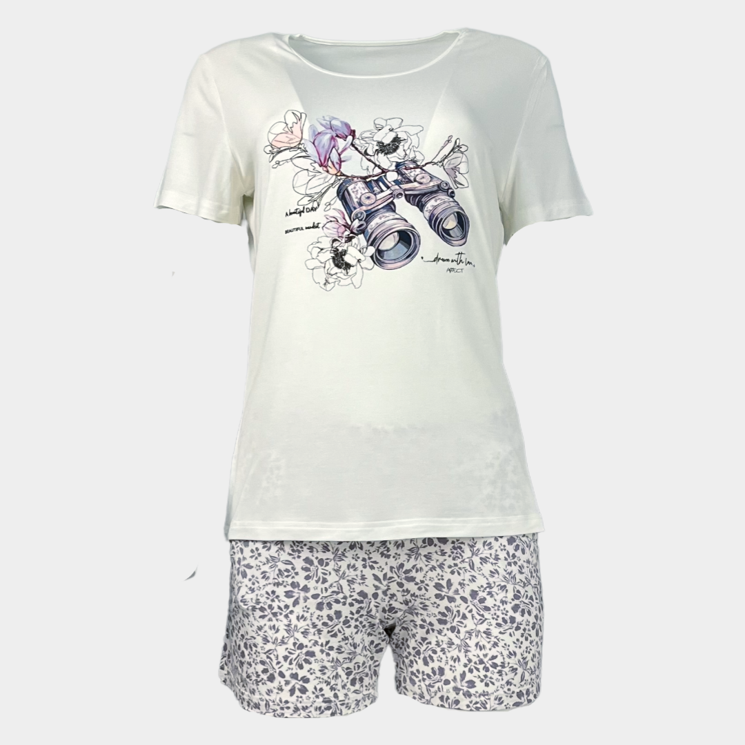 Лятна дамска пижама "Binoculars"
