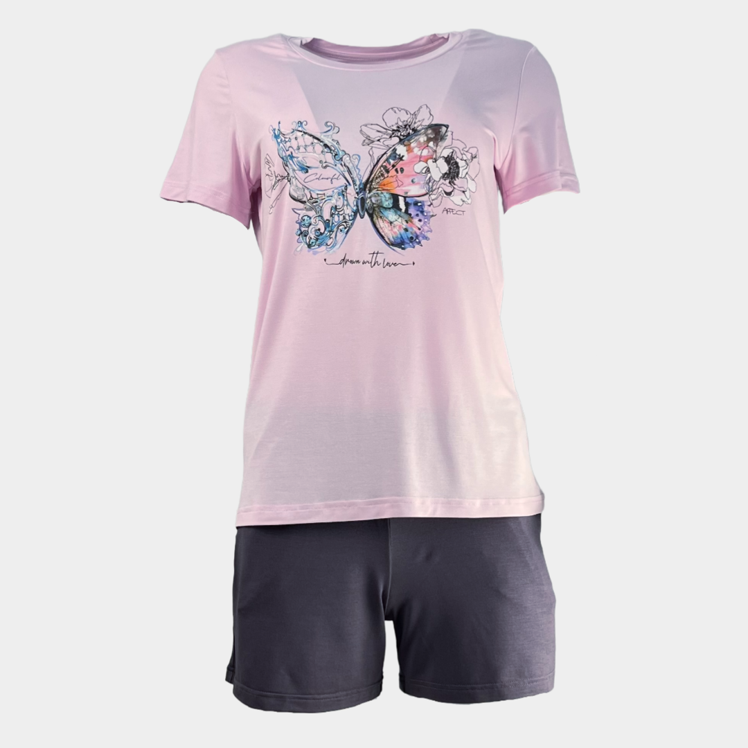 Лятна дамска пижама "Butterfly"