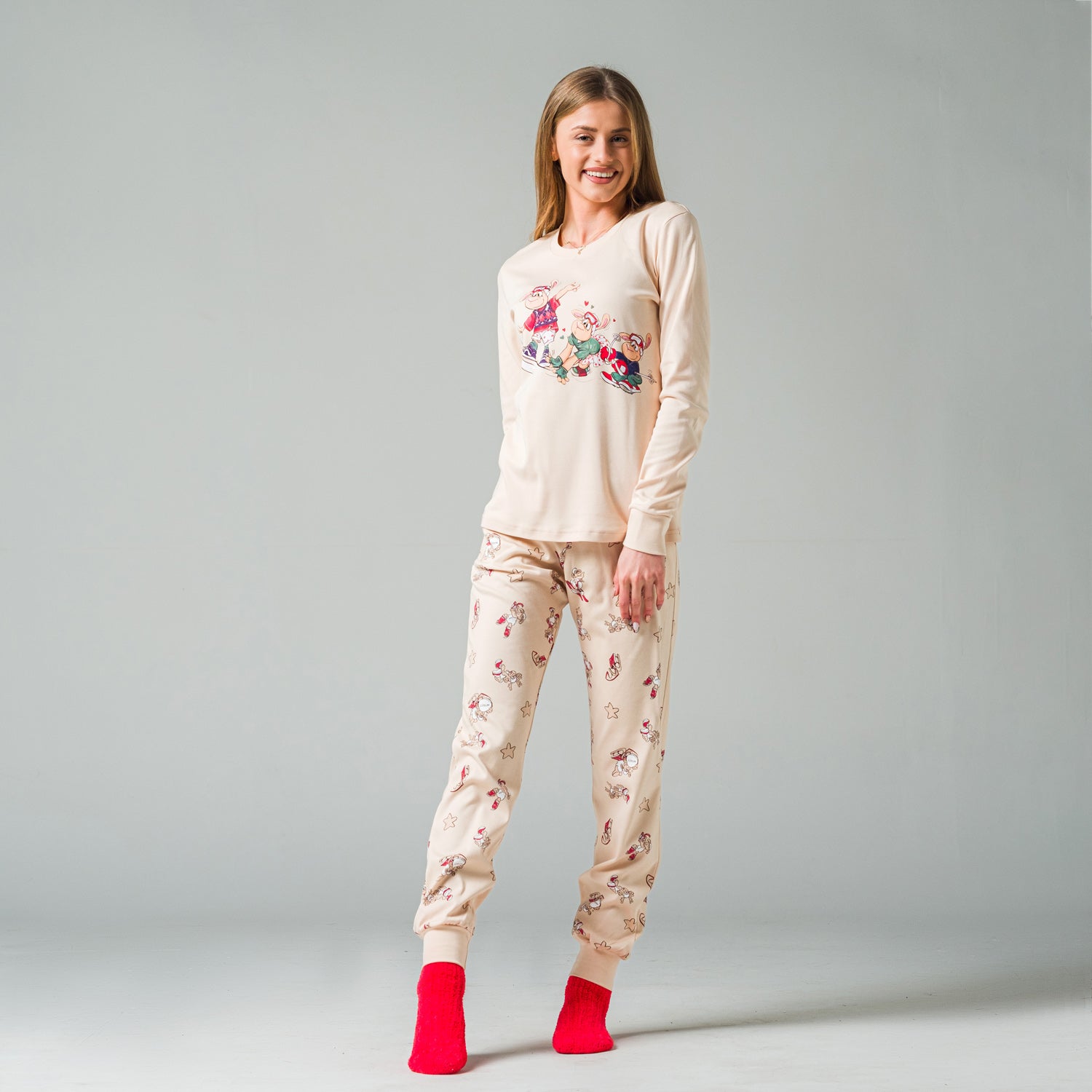 Дамска Пижама "Зимна Приказка"