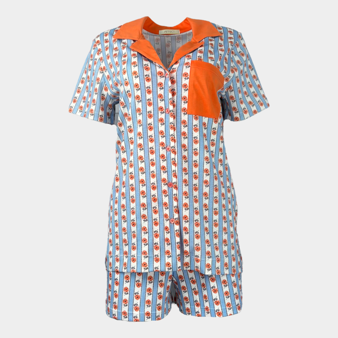 Лятна дамска пижама "Rose garden"