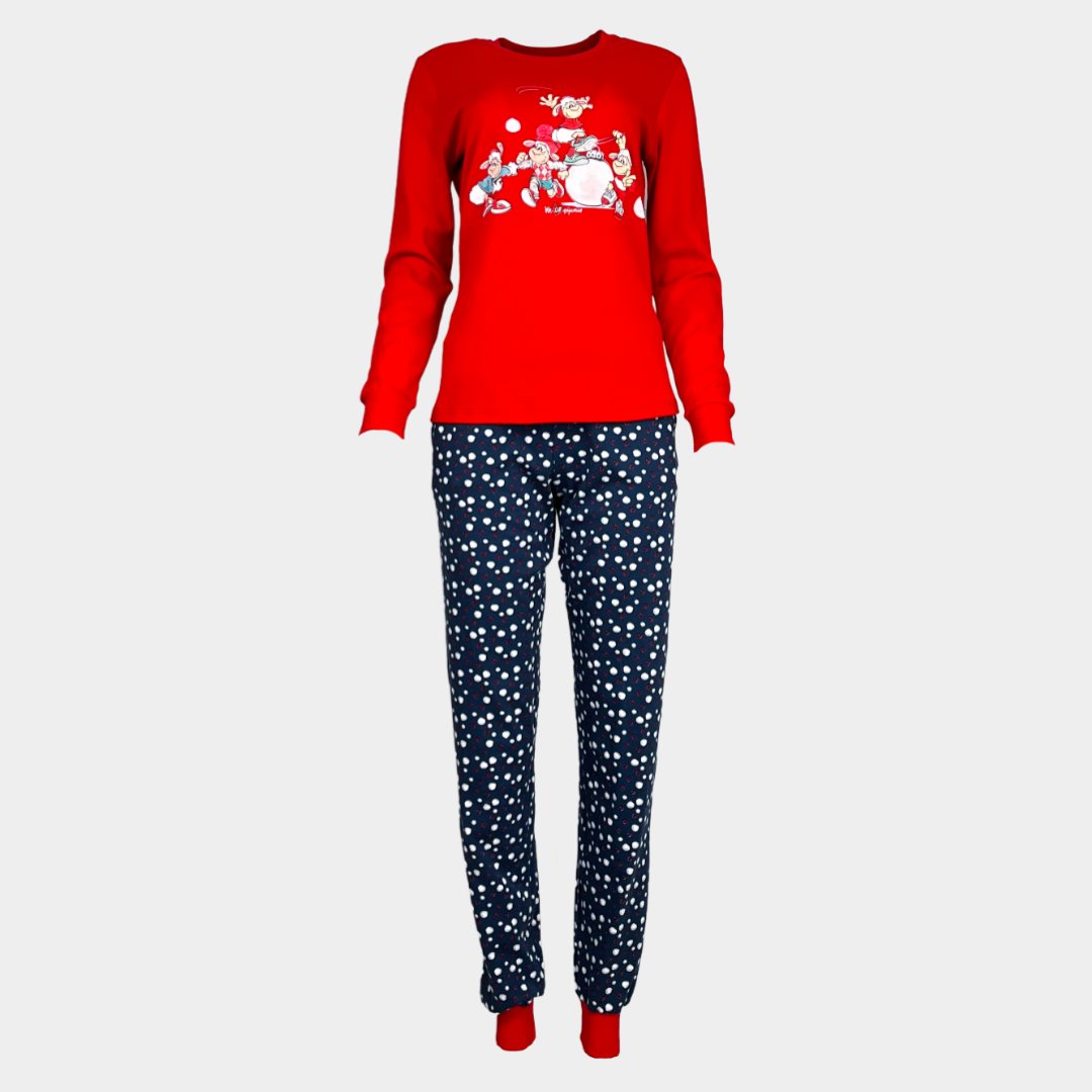 Дамска Пижама "Семейна Коледа"