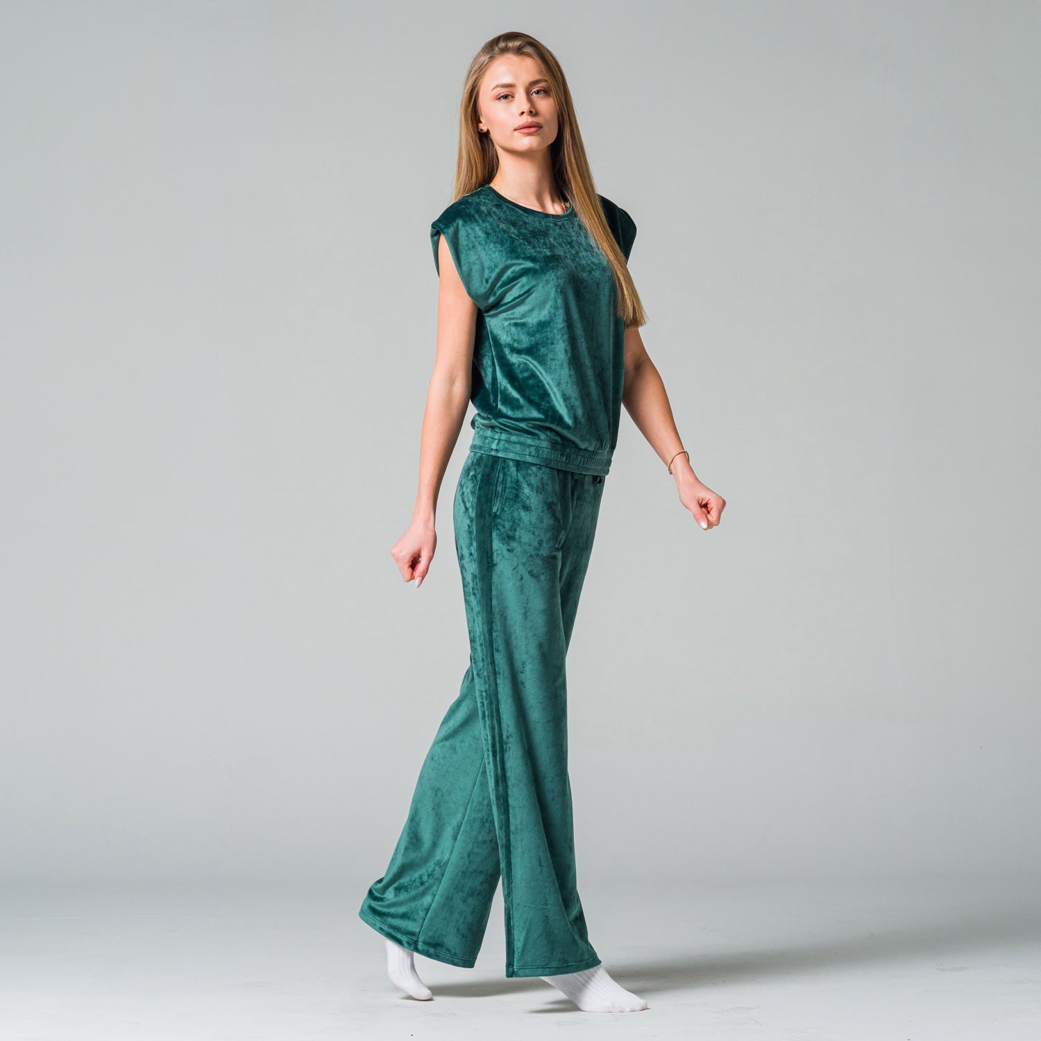 Дамски Комплект от плюш "Petrol"