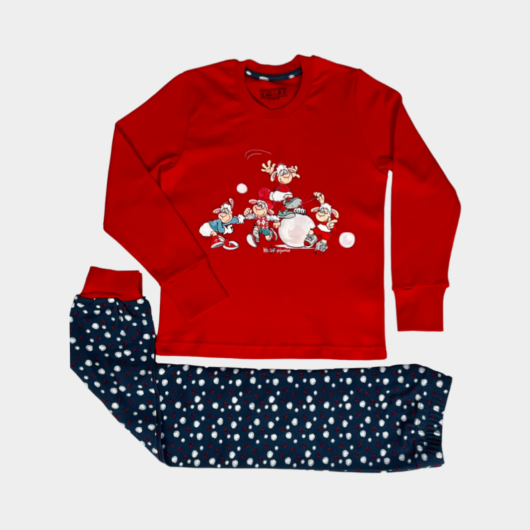 Детска Пижама "Семейна Коледа"