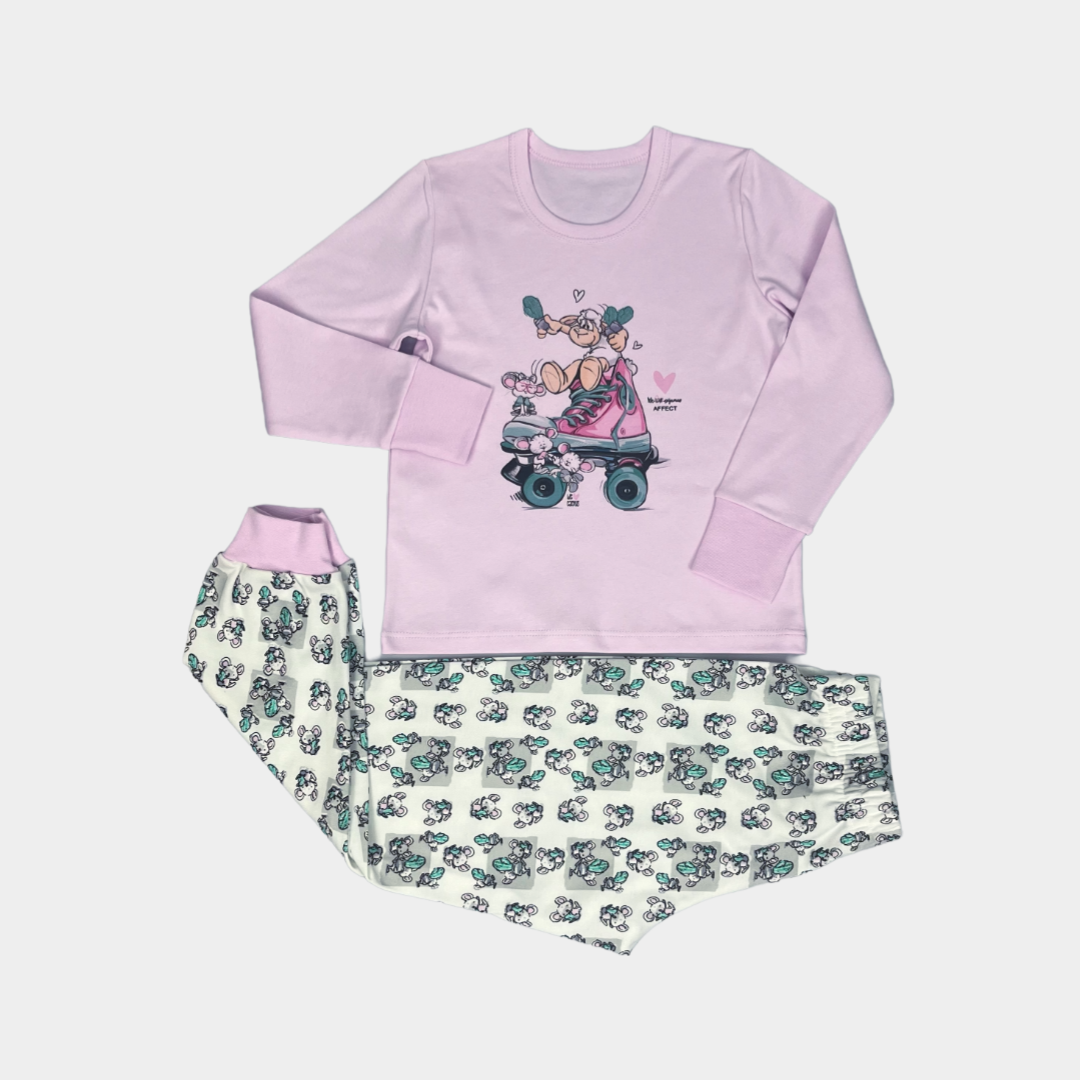 Детска Пижама "Lets slide"