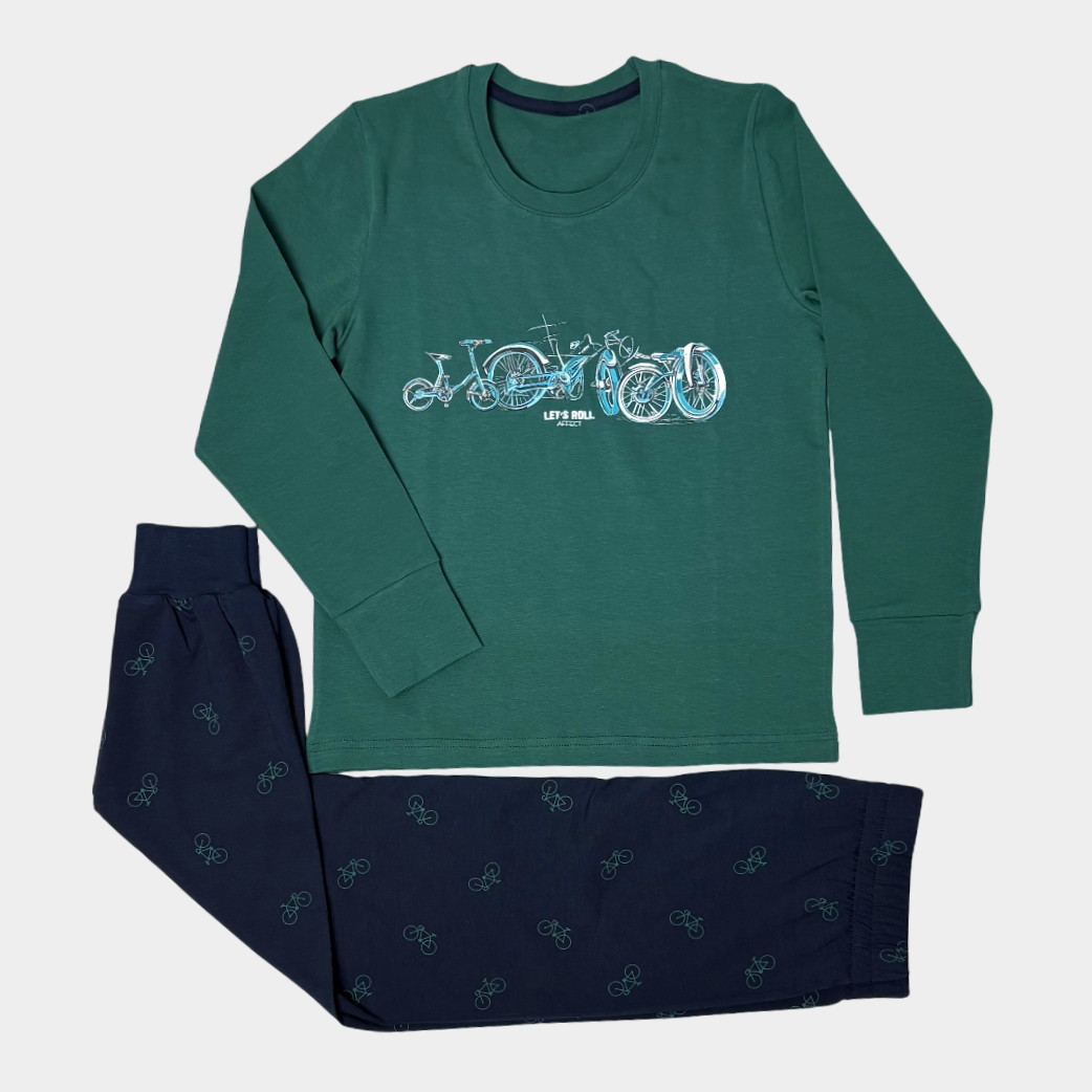Детска Пижама "Lets roll"
