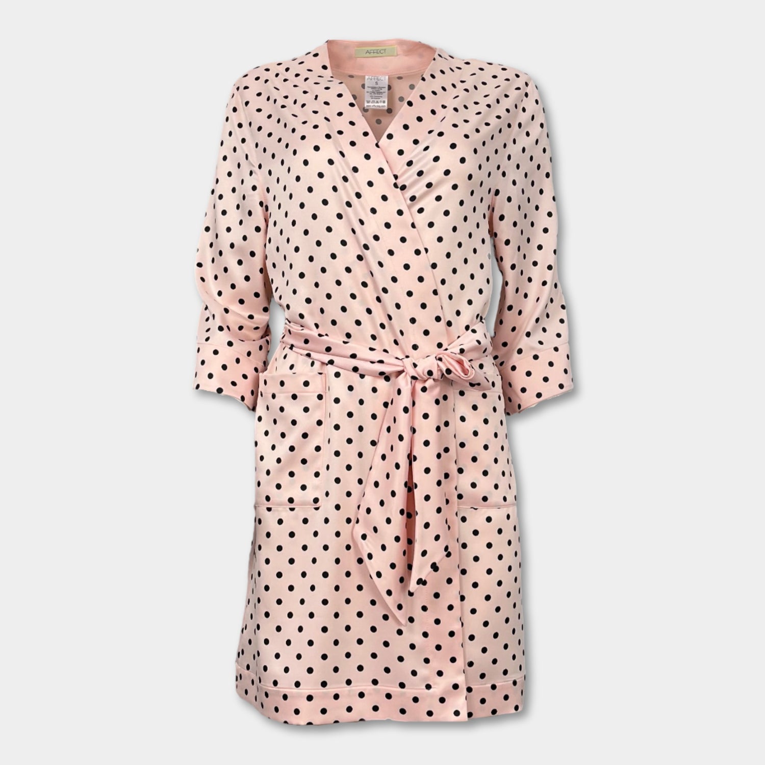 Сатенен Халат "Dots"