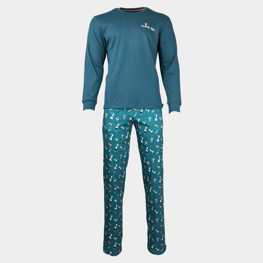 Мъжка Пижама "I'm the King"