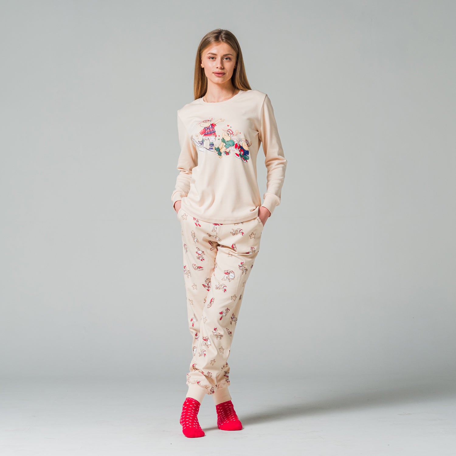 Дамска Пижама "Зимна Приказка"