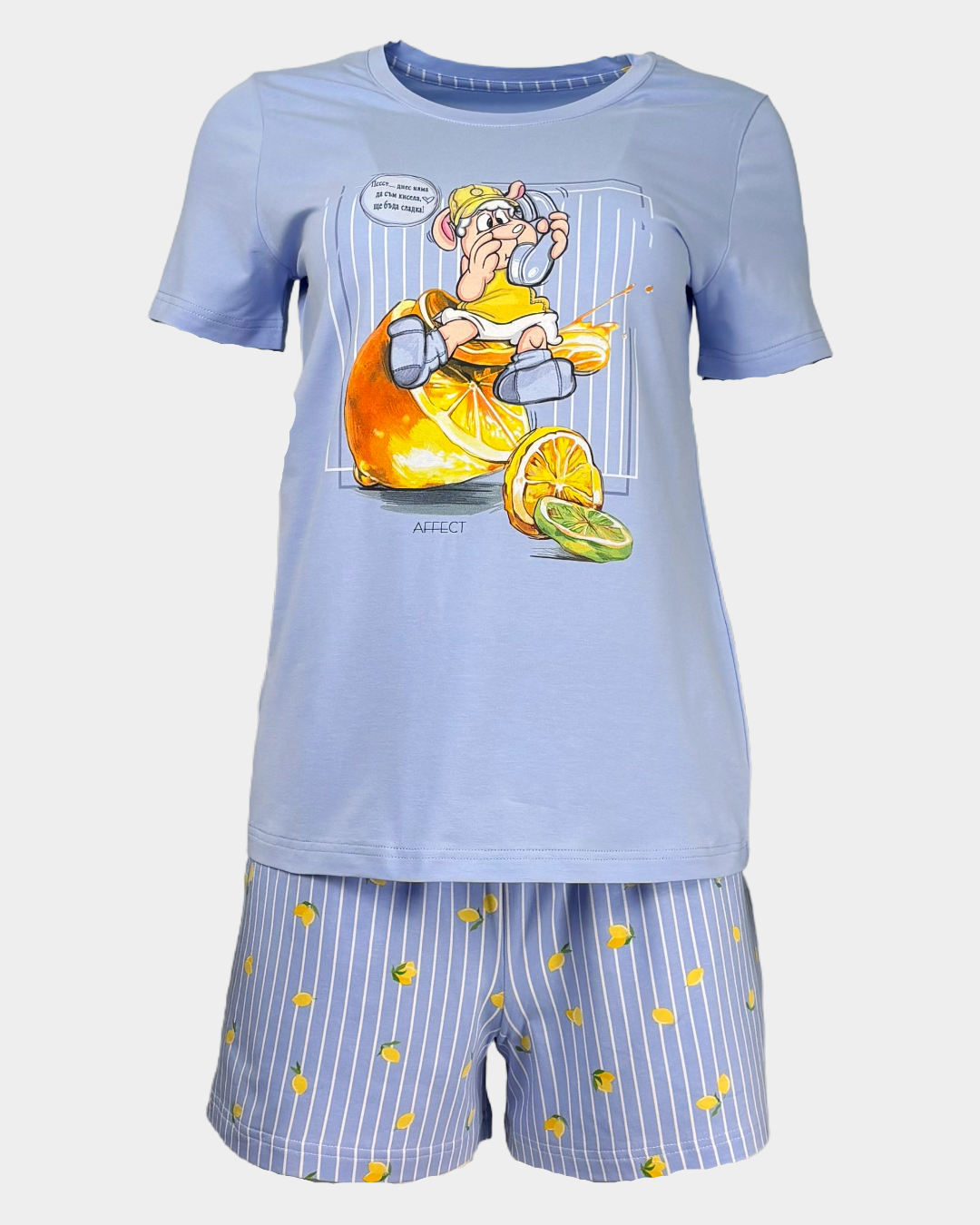Дамска Пижама "Lemon Summer"