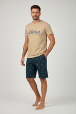 Мъж в бежова пижама Let's Roll