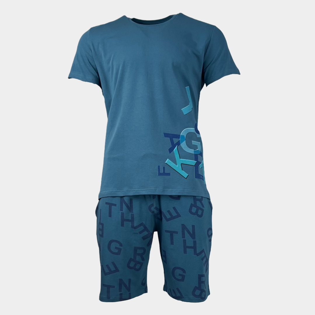 Мъжка Пижама "Alphabet"