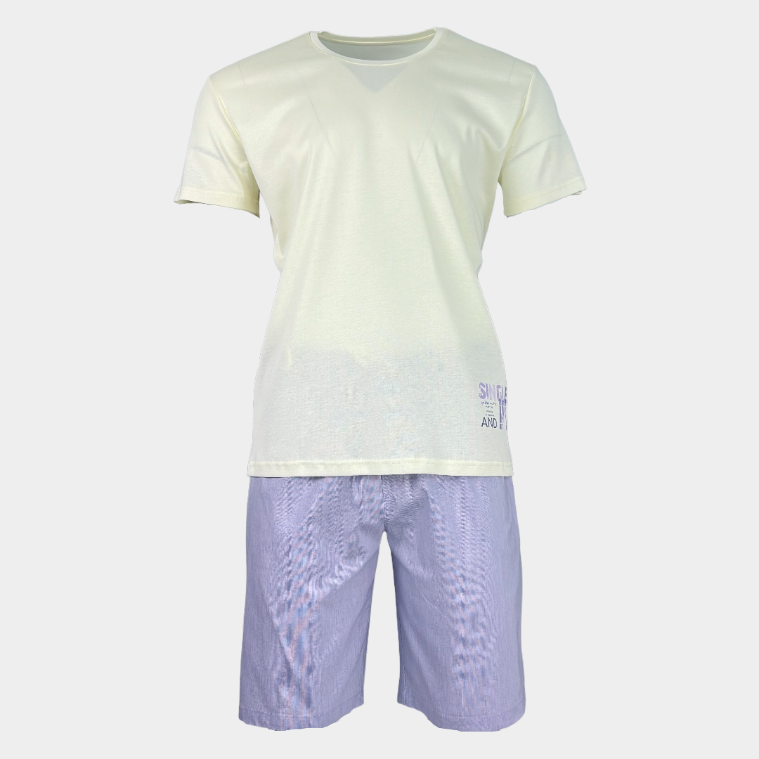 Мъжка лятна пижама "Gentle Hug"