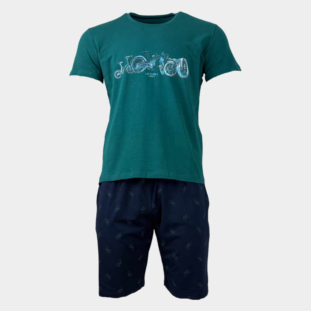 Мъжка Пижама "Lets roll"