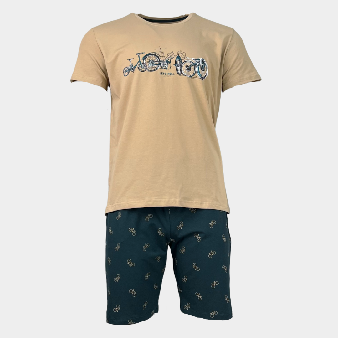 Мъжка Пижама "Lets roll"