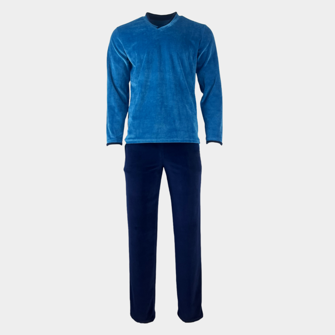 Мъжки Комплект от плюш "Blue"