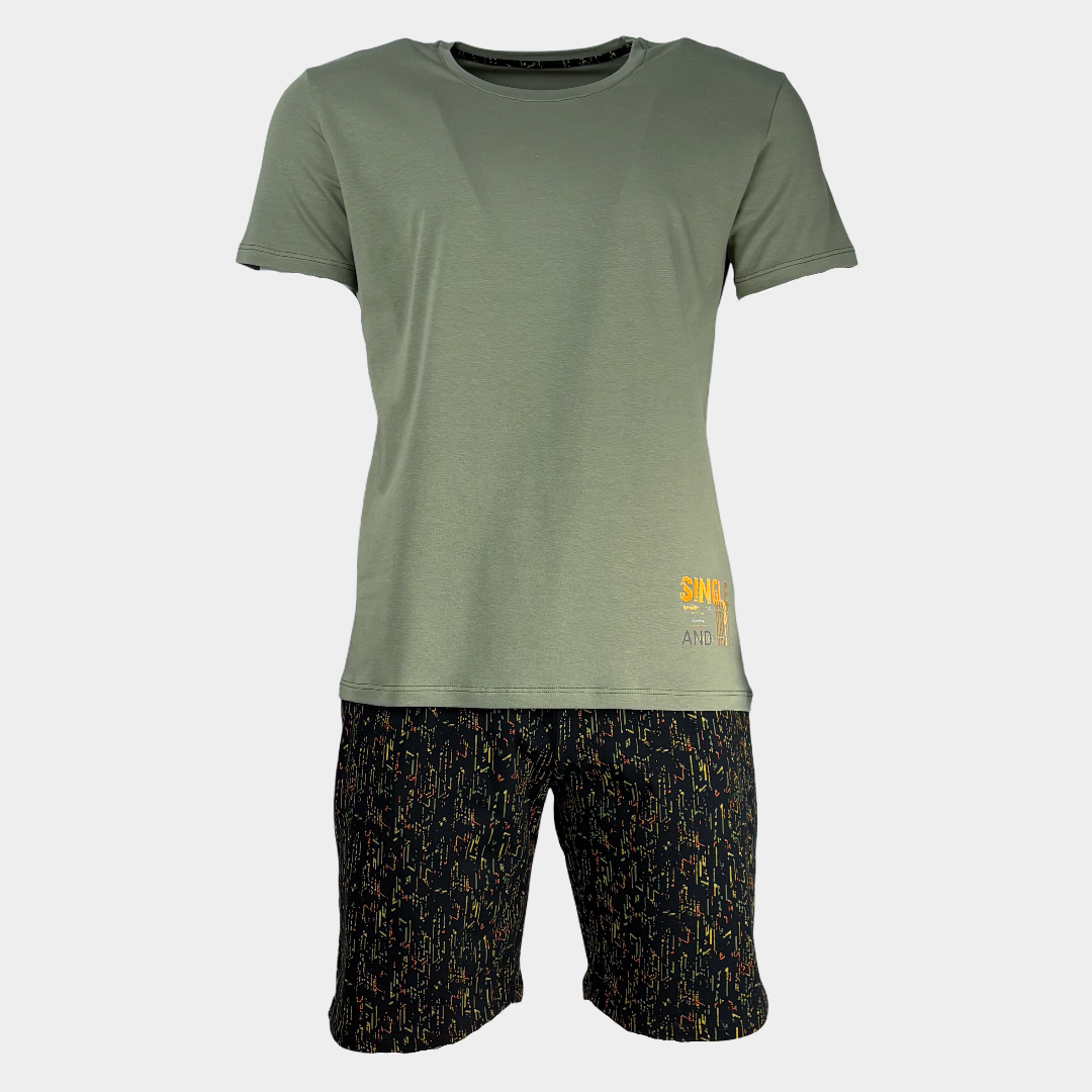 Мъжка Пижама "Night signal"