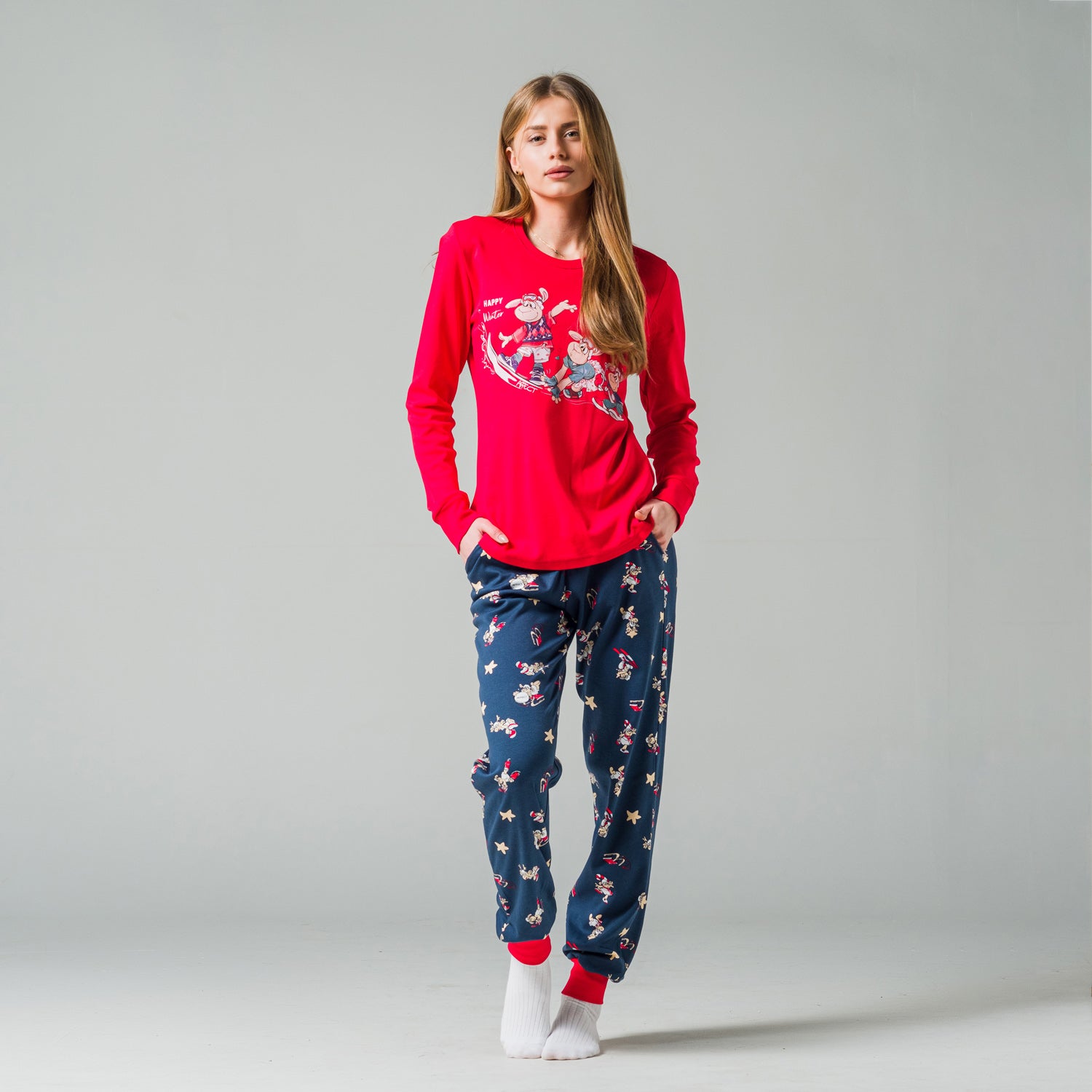 Дамска Пижама "Коледна Приказка"