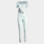 Дамска пижама с нотички