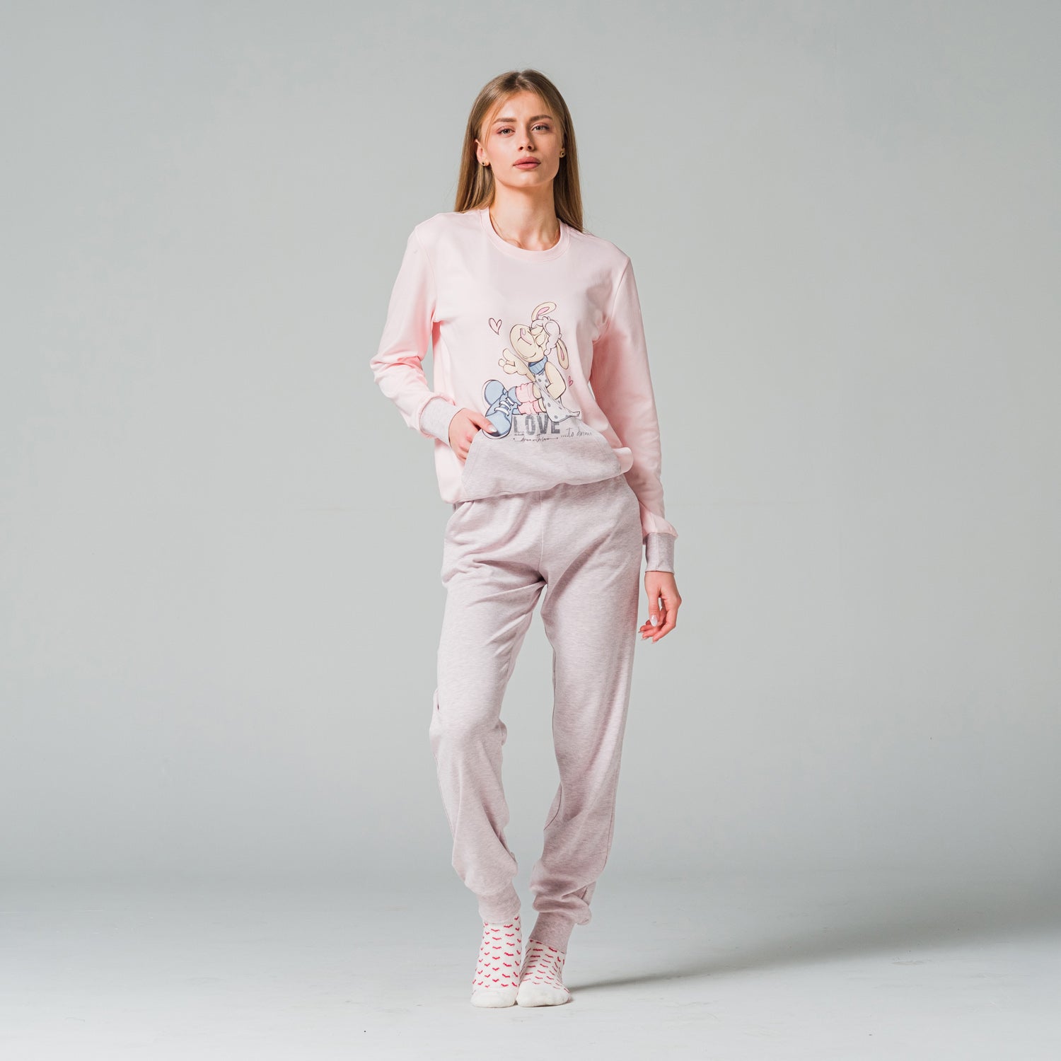 Дамска Пижама "Love..."