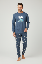 Мъж в синя пижама Ready to Go - без маратонки