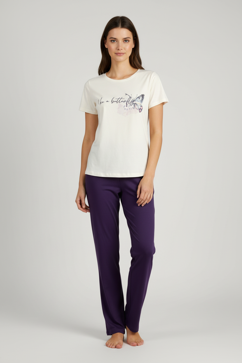 Дамска пижама Violet Mood с нов модел