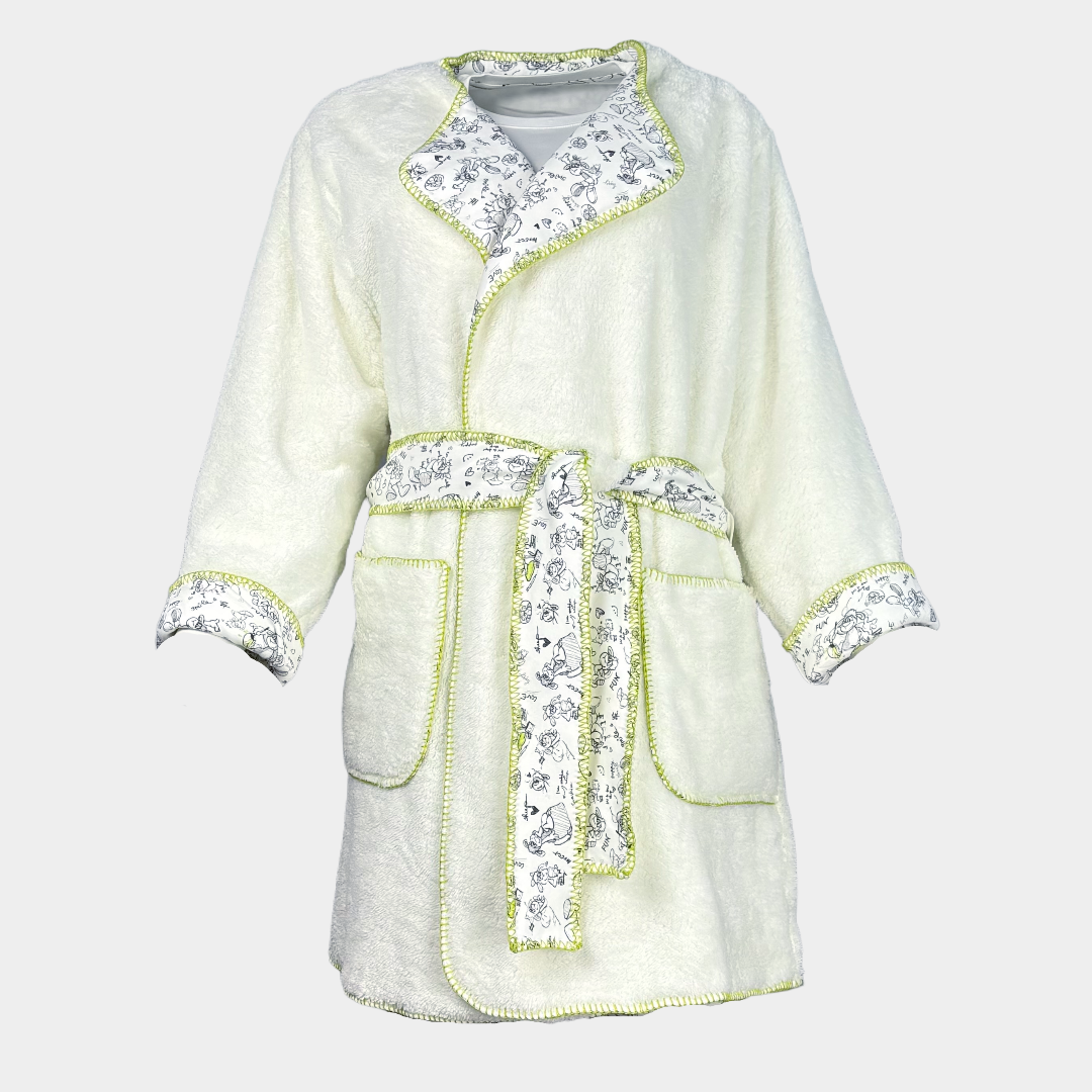 Мекичък Халат "White Sheep"